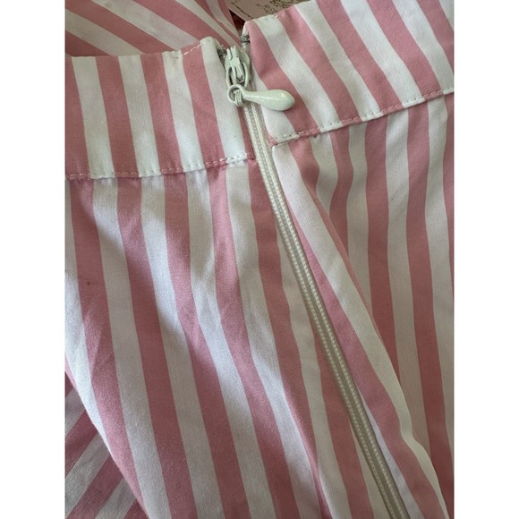 Show Me Your Mumu X Barbie Stacie Sailor Pants Pink White Striped Wide Leg Sz XS - Picture 8 of 10